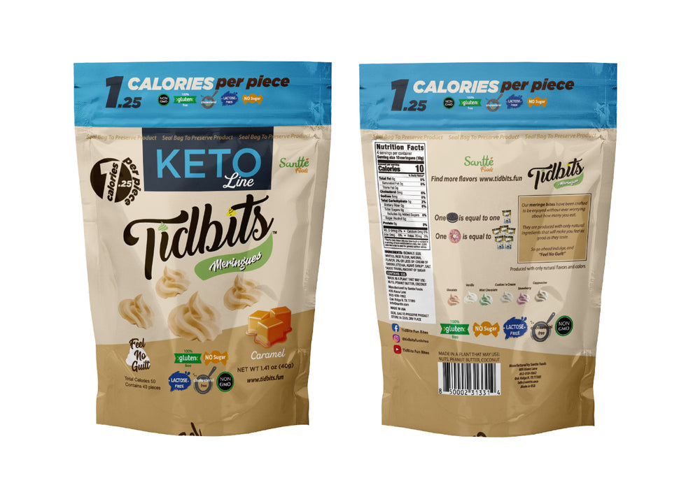 
            
                Load image into Gallery viewer, Tidbits KETO NEW flavor: Caramel
            
        
