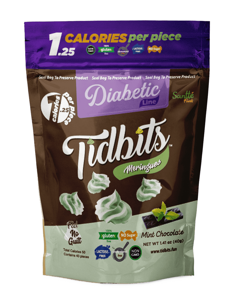 Tidbits DIABETIC Mint Chocolate Diabetic line Tidbitsfunbites 