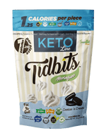 Tidbits KETO Cookies'n Cream Keto line Tidbitsfunbites 